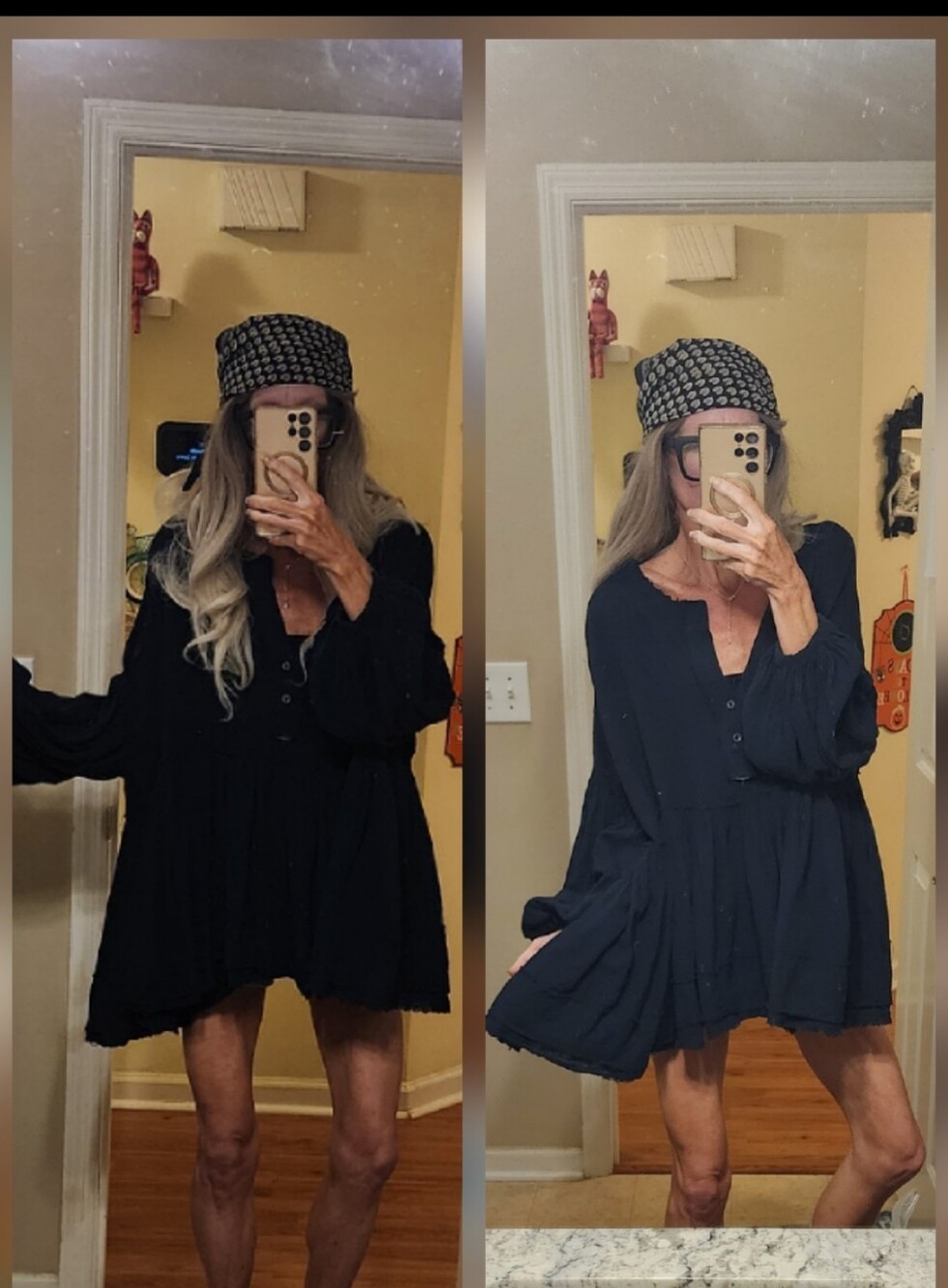 NWT Free People We The Free Bohemian Flowy Poet Peasant Top OVERSIZED